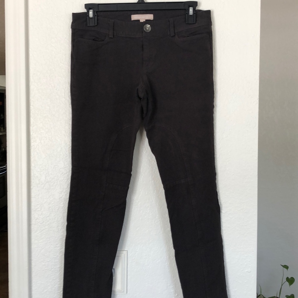 cropped riding style pants